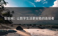 安致网：让数字生活更安稳的连接者